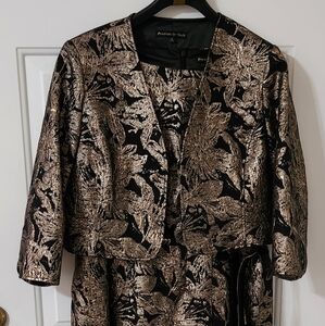 Preston & York Black and Gold Women's Jacket